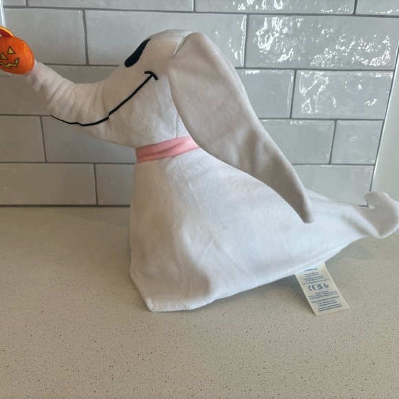 NEW Build a Bear Workshop Disney Nightmare Before Christmas Zero Ghost Dog Plush - Picture 5 of 9